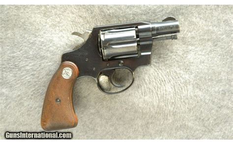 Colt Detective Special Revolver 32 Sandw Long