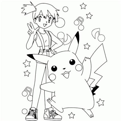 Free Printable Pikachu Coloring Pages For Kids