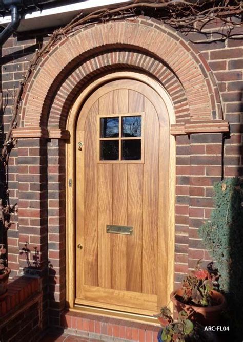 Arched Oak Door Front Doors Uk Arched Front Door French Doors Patio
