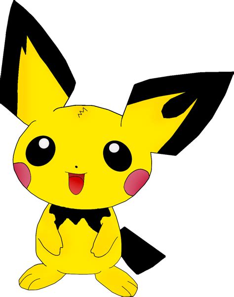 Pichu can evolve into pikachu if it levels up while having high happiness. 74+ Pichu Wallpaper on WallpaperSafari