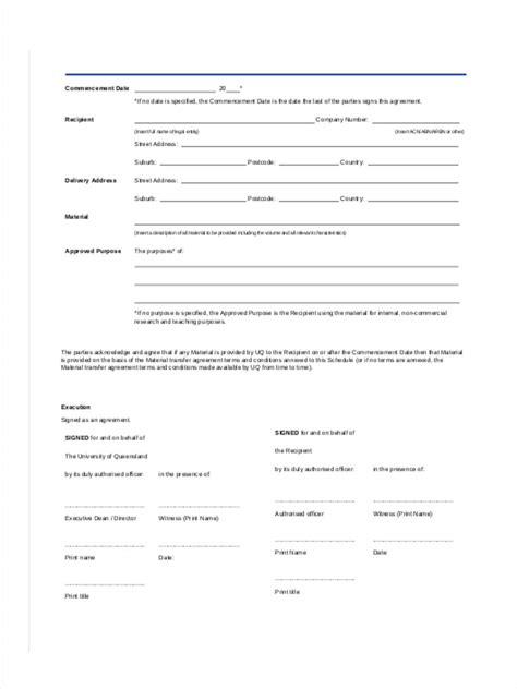 FREE 8+ Material Transfer Forms in PDF | Ms Word
