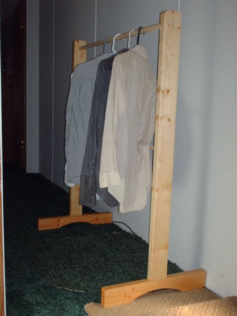 Just get the dimensions of your rack and make sure you give extra allowance for the clothes. portable yard sale clothes rack - by cobra5 @ LumberJocks ...