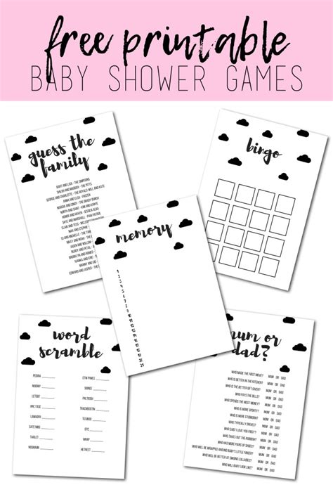 We keeping it verysimple to present very special occasion they'll always remember. 20 Printable Baby Shower Games That Are Fun To Play! | Tip ...