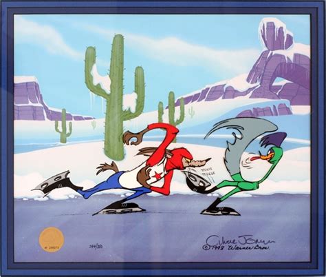 jones chuck wile e coyote and road runner from iced tease 1998 mutualart