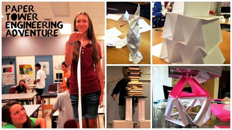 Tame Engineering Adventure Paper Tower Challenge This Is A Classic
