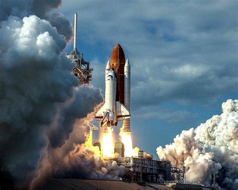 Space Shuttle Columbia Climbs Into Orbit From Launch Pad 39b On Nov 19