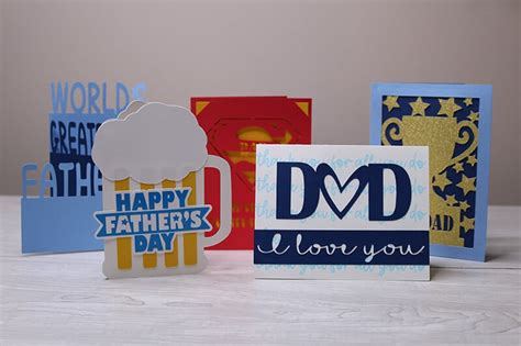 cricut father s day cards free father s day svg card templates