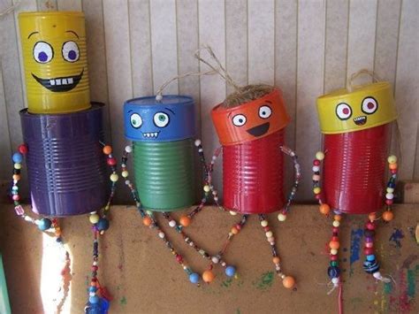 37 ways to recycle old cans for 2022 projets d art recyclé craft carillons diy