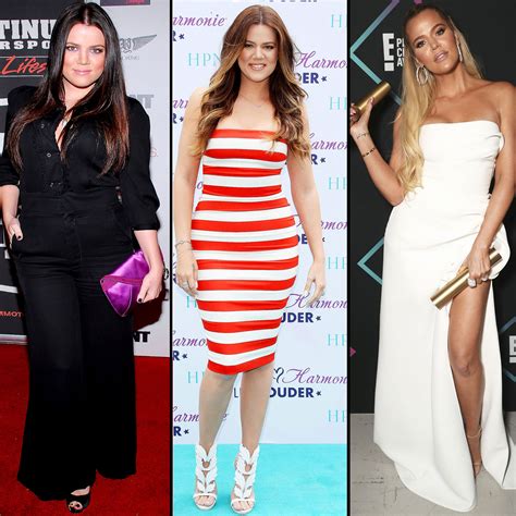 Khloe Kardashians Body Evolution