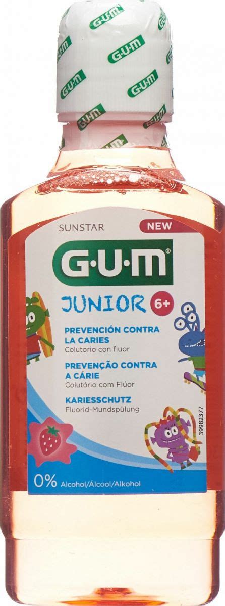 Gum Sunstar Junior Bottiglia Di Collutorio 300ml In Der Adler Apotheke