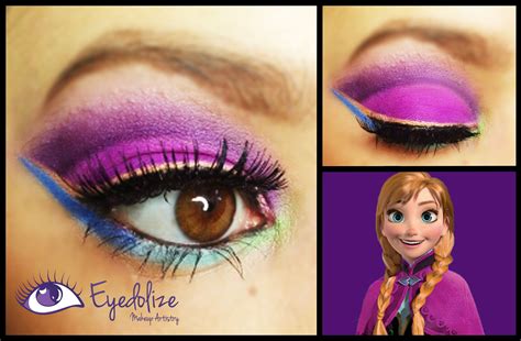 Disney Frozen Anna Makeup Tutorial Vlr Eng Br