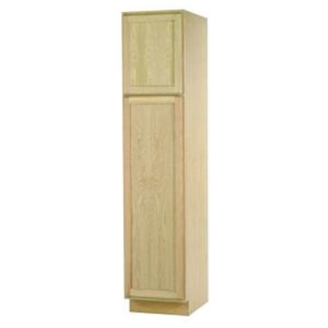 Discover all of it here. 18x84x24 in. Pantry Cabinet in Unfinished Oak-UC182484OHD ...