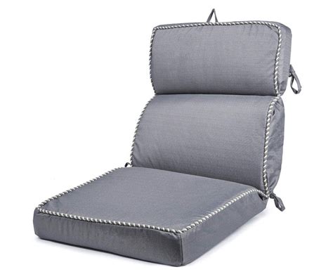 Broyhill Gray Linen High Back Outdoor Chair Cushion Big Lots