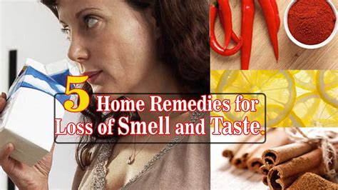 5 Home Remedies For Loss Of Smell And Taste By Top 5 Youtube