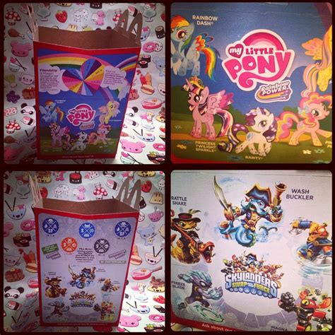 Mlpsl 2014 Happy Meal Box By Krazykari On Deviantart