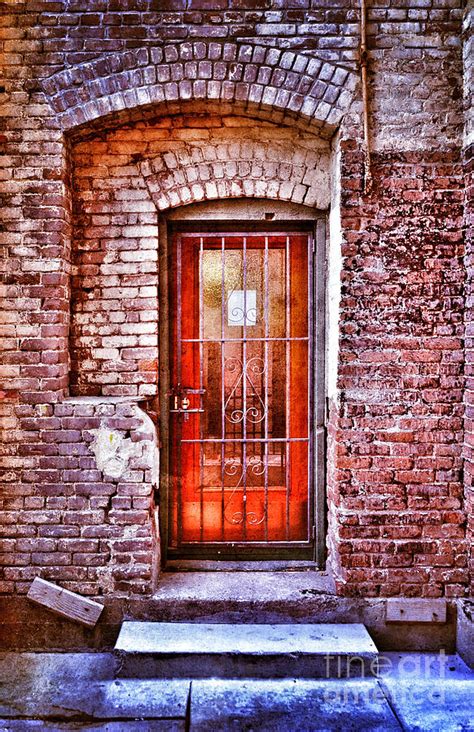 Urban Door In Old Brick Building Photograph By Jill Battaglia Pixels