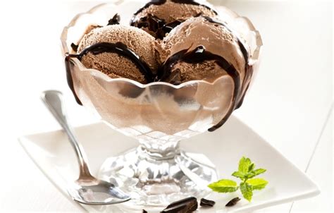 Wallpaper Balls Chocolate Ice Cream Dessert Chocolate Dessert Ice Cream Images For Desktop