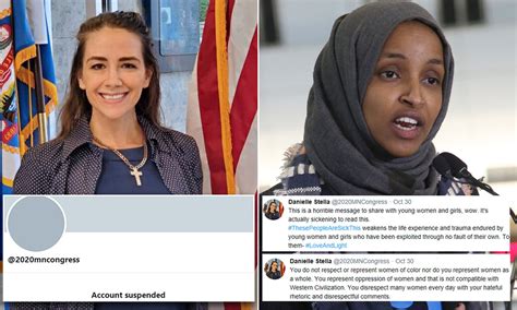 Republican Running Against Ilhan Omar Is Permanently Suspended From