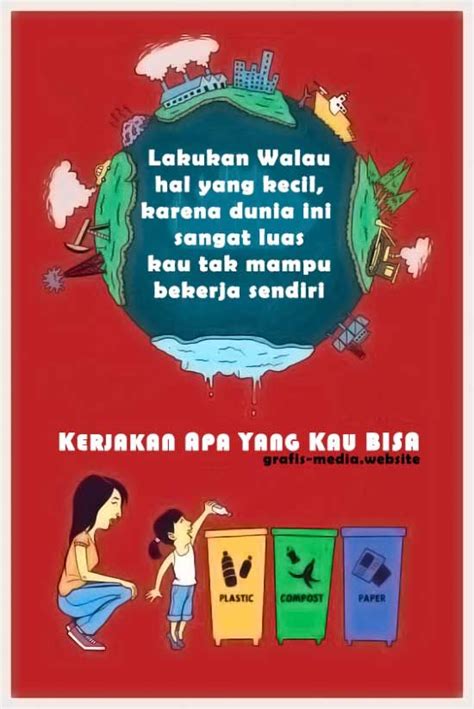 Poster Menjaga Lingkungan Eren Gambar