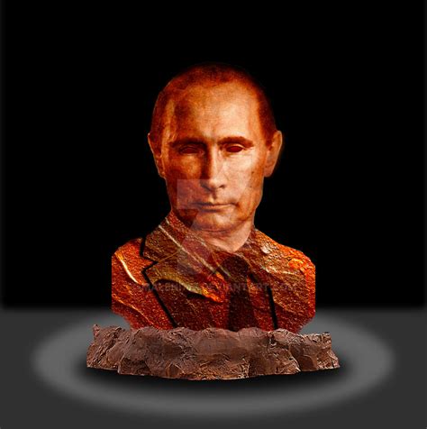 Vladimir Putin Portret Bronza 2 By Maleni777 On Deviantart