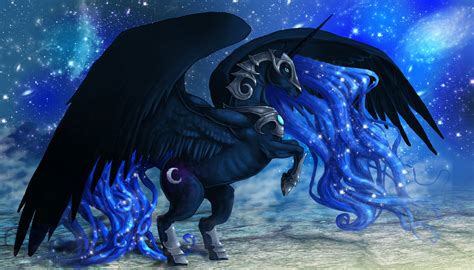 My Little Pony Nightmare Moon Realistic Version By Ladyfiszi On