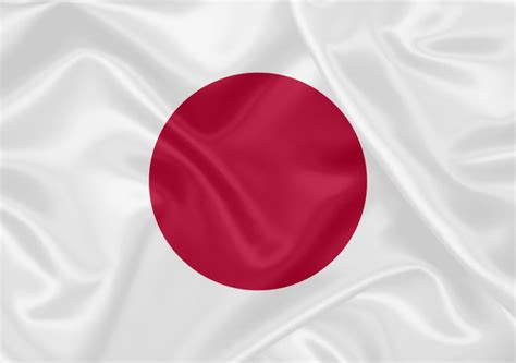 Land of the rising sun. Bandeira do Japão