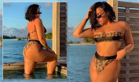 Demi Lovato Instagram ‘unashamed And ‘proud Singer Posts Unedited Bikini Picture Celebrity