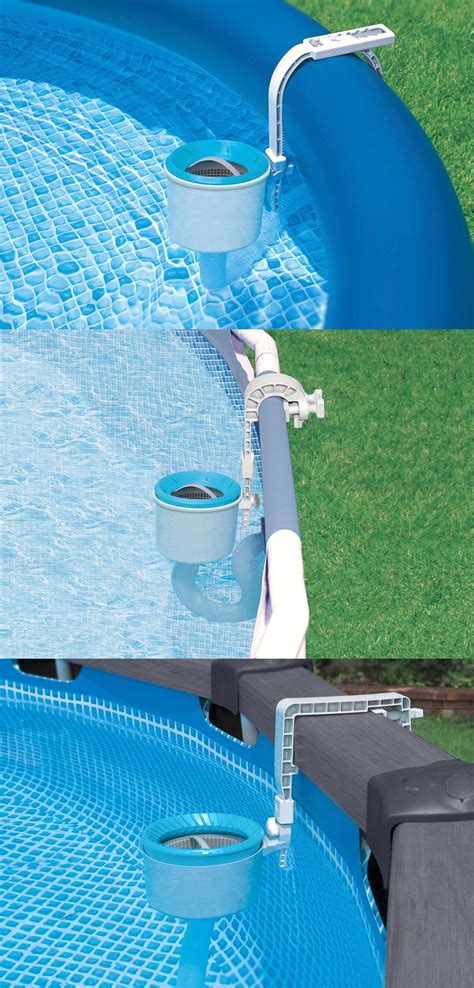 Intex Deluxe Wall Mount Swimming Pool Surface Skimmer
