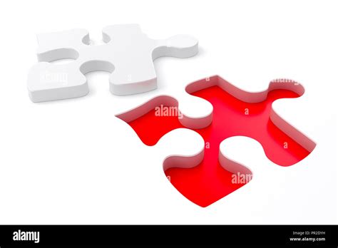 3d Puzzle Pieces Background Stock Photo Alamy