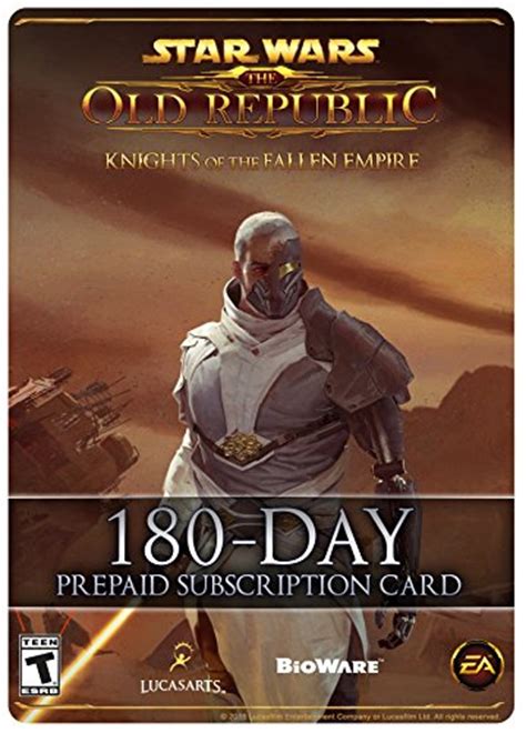 Compare Price Star Wars Old Republic Time Card On