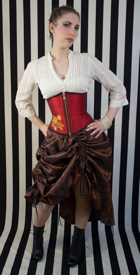 Corset Underbust Steampunk Neo Victorian By Scoundrelleskeep Corset Underbust Victorian Dress