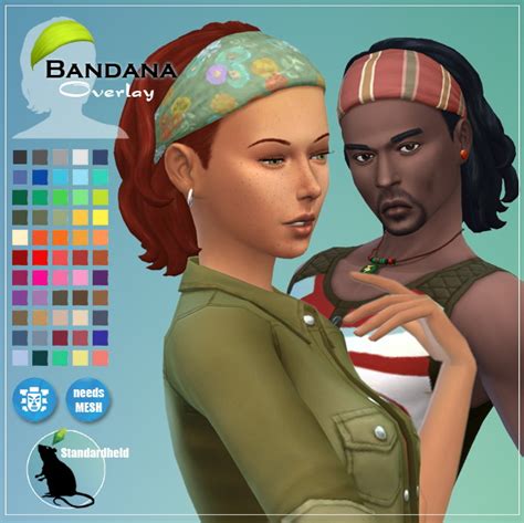 Sims 4 Bandana Mod