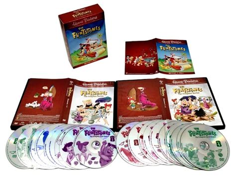 The Flintstones The Complete Series All 166 Episodes Dvd 20 Disc Box