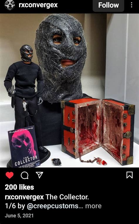 The Collector Figure Horror Movies Horror Fictional Characters