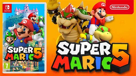 ¡nuevo Juego De Mario 2022 Para Nintendo Switch Super Mario Bros 5