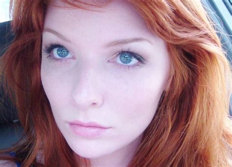 Blue Eyed Redhead Beauty Rredheadbeauties