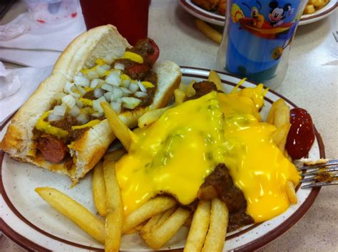 Came back for a visit and decided to try it out. Coney dog and chili cheese fries! - Yelp