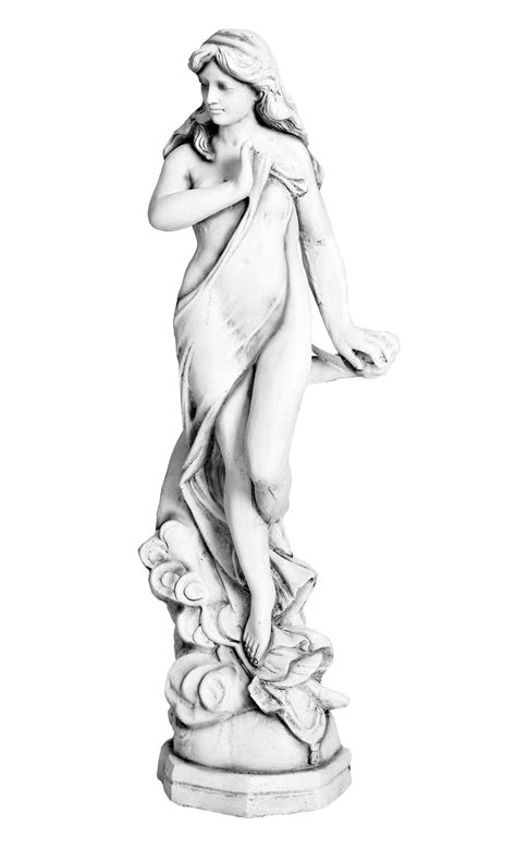garten statue balkonfigur gartenskulptur toscana frauenfigur nackte dekofigur ebay