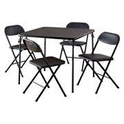 Maybe you would like to learn more about one of these? Cosco 6 Foot Centerfold Folding Table, Black - Walmart.com | Card table and chairs, Card table ...