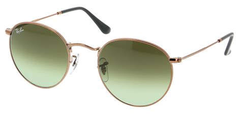 Ray Ban Rb 3447 9002a6 Round Metal Bronze Cuivre 5021 Optical Center
