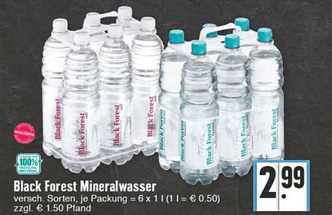 Black Forest Mineralwasser Angebot Bei Edeka Prospekte De