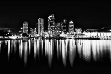 Grayscale Photo Of City Hd Wallpaper Wallpaper Flare