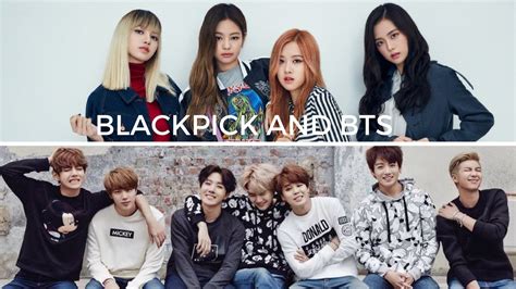 The color palette of the logo is black and pink, where the. The Collaboration Between Blackpink and BTS | Channel-K