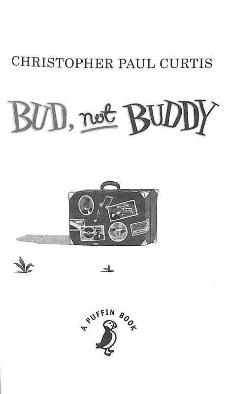 Bud Not Buddy Christopher Paul Curtis 9780241382592 Blackwells