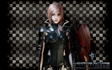 Final Fantasy Lightning Returns Digital Wallpaper Final Fantasy Xiii Claire Farron Video