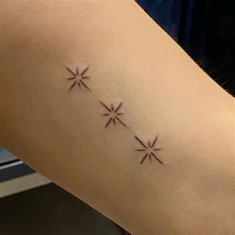 Stars Tattoo Orion Tattoo Star Tattoo On Wrist Small Star Tattoos Hand Tattoo Back Of