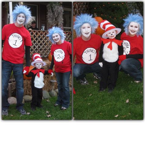 Cat In The Hat Thing One And Thing Two Costumes Cat Lovster