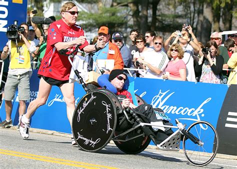 Dick Hoyt And His Disabled Son Rick Create A Bond Through Racing