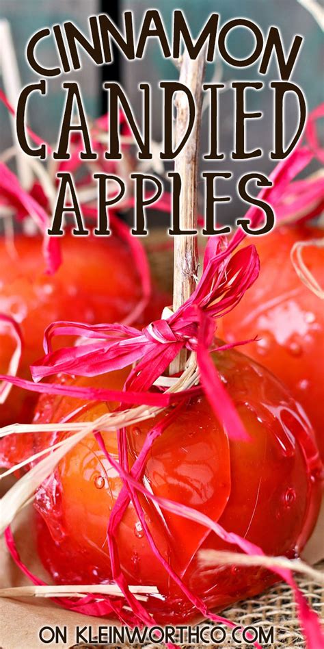 Easy Homemade Cinnamon Candy Apples Are Just Like You Remember From