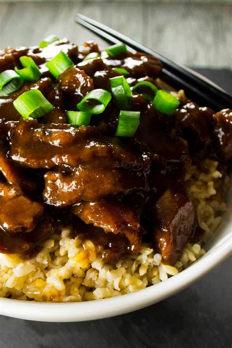 Easy Recipe Tasty Mongolian Beef Pf Chang The Healthy Cake Recipes
